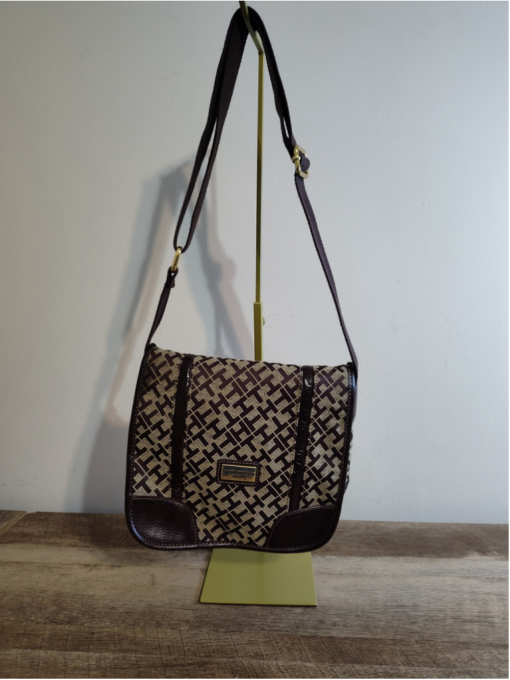 Women's Tommy Hilfiger Crossbody Bag One Size Brown Beige